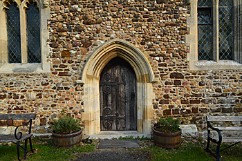 The south door April 2015